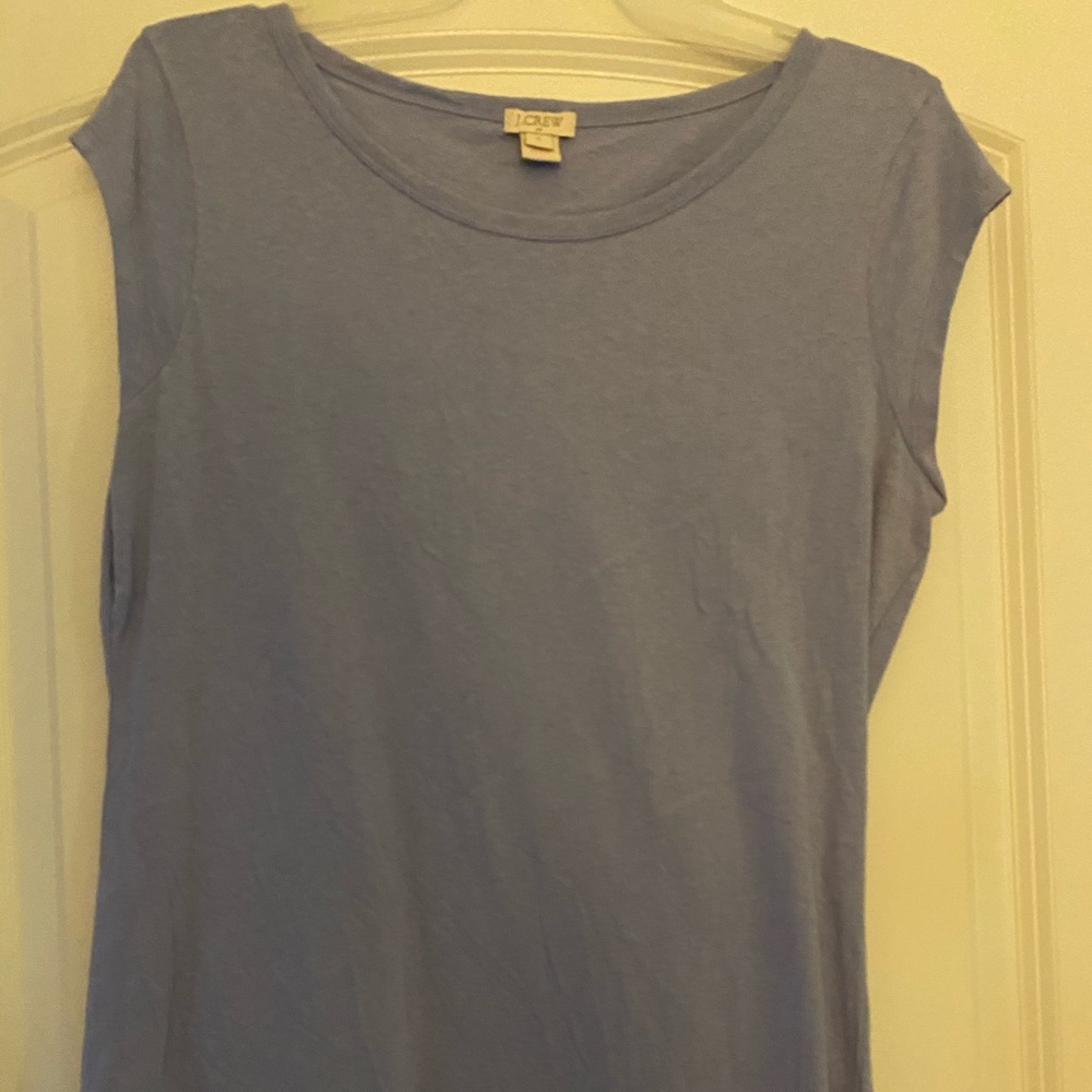 J crew periwinkle tee